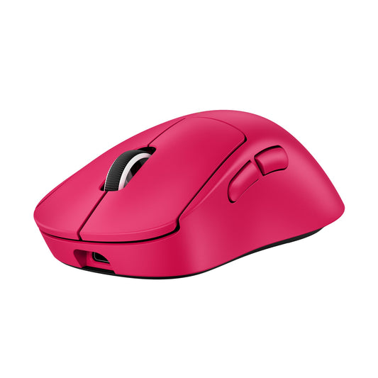 Logitech G PRO X Superlight 2 Wireless Gaming Mouse - 60g, 5 Buttons, 44k DPI, USB-C, Magenta, Model 910-007371