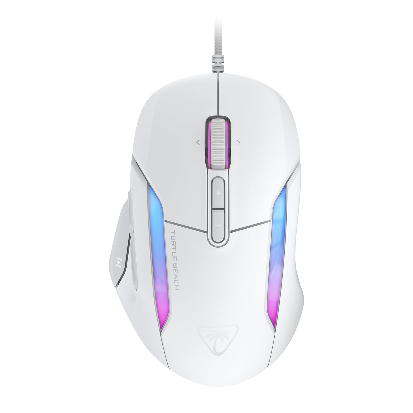 Turtle Beach Kone II Wired RGB Gaming Mouse, 26000 DPI, Ergonomic Design, Arctic White, Model TBM-1003-15