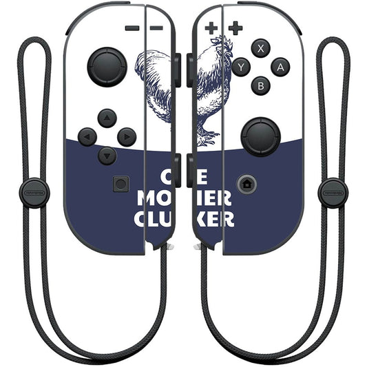 MightySkins Skin Compatible with Nintendo Joy-Con Controller - One Mother Clucker | Protective, Durable, and Unique Vinyl Decal 