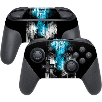 MIGHTY SKINS Nintendo Switch Pro Controller Skin - Wild Rain, Durable Vinyl Decal Wrap, Easy to Apply & Change Styles, Made in USA