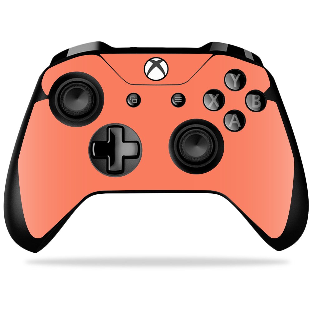 MIGHTY SKINS Xbox One X Controller Skin - Solid Salmon Vinyl Decal, Durable & Easy to Apply, Model MIXBONXCO-Solid Salmon