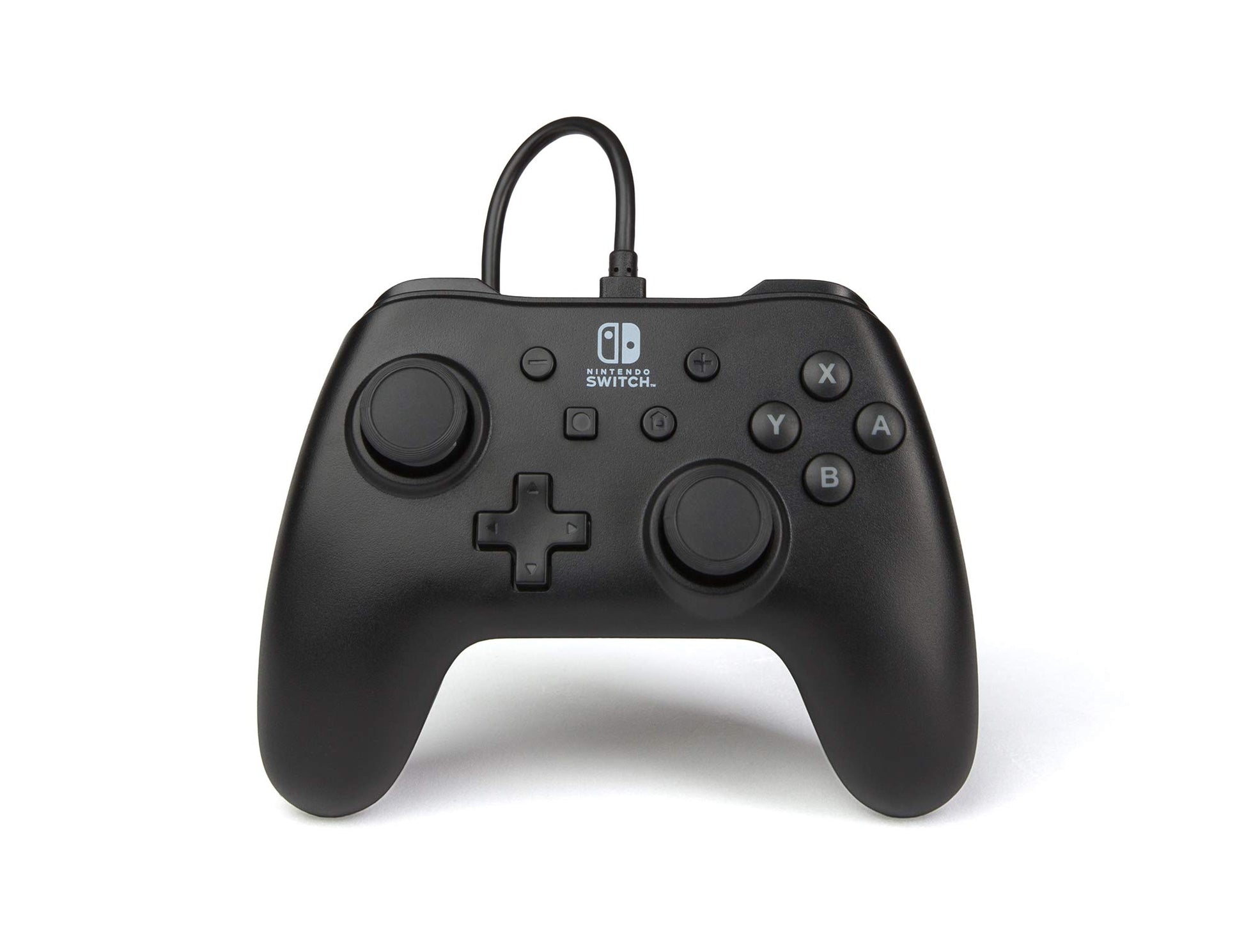 PowerA Nintendo Switch Wired Controller - Black  Detachable 10ft USB Cable  No Battery Required  Officially Licensed By Nintendo