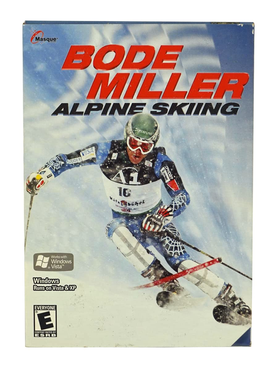Masque Publishing Inc. Bode Miller Alpine Skiing Book - Model 10250 - Expert Insights and Techniques for Skiing Enthusiasts