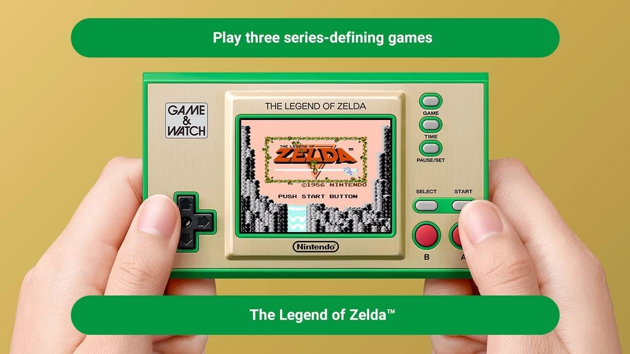 Nintendo Game & Watch: The Legend of Zelda - Model 67GW0022, Retro Handheld Console