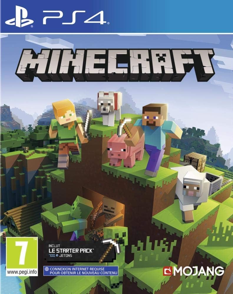 PlayStation Minecraft Starter Collection Refresh for PS4 - Model 19MINCO2
