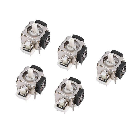FOSA 5 Pcs 360 Analog Stick 3D Joystick/Thumbstick Sensor Rocker Axis Module Replacement for 360 Controller Gamepad Replacement 