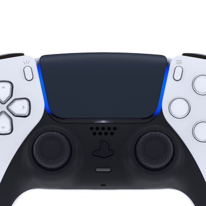eXtremeRate Replacement Touchpad Cover for PS5 Controller - Soft Touch, Midnight Blue, Compatible with BDM-010/020/030/040/050 Models