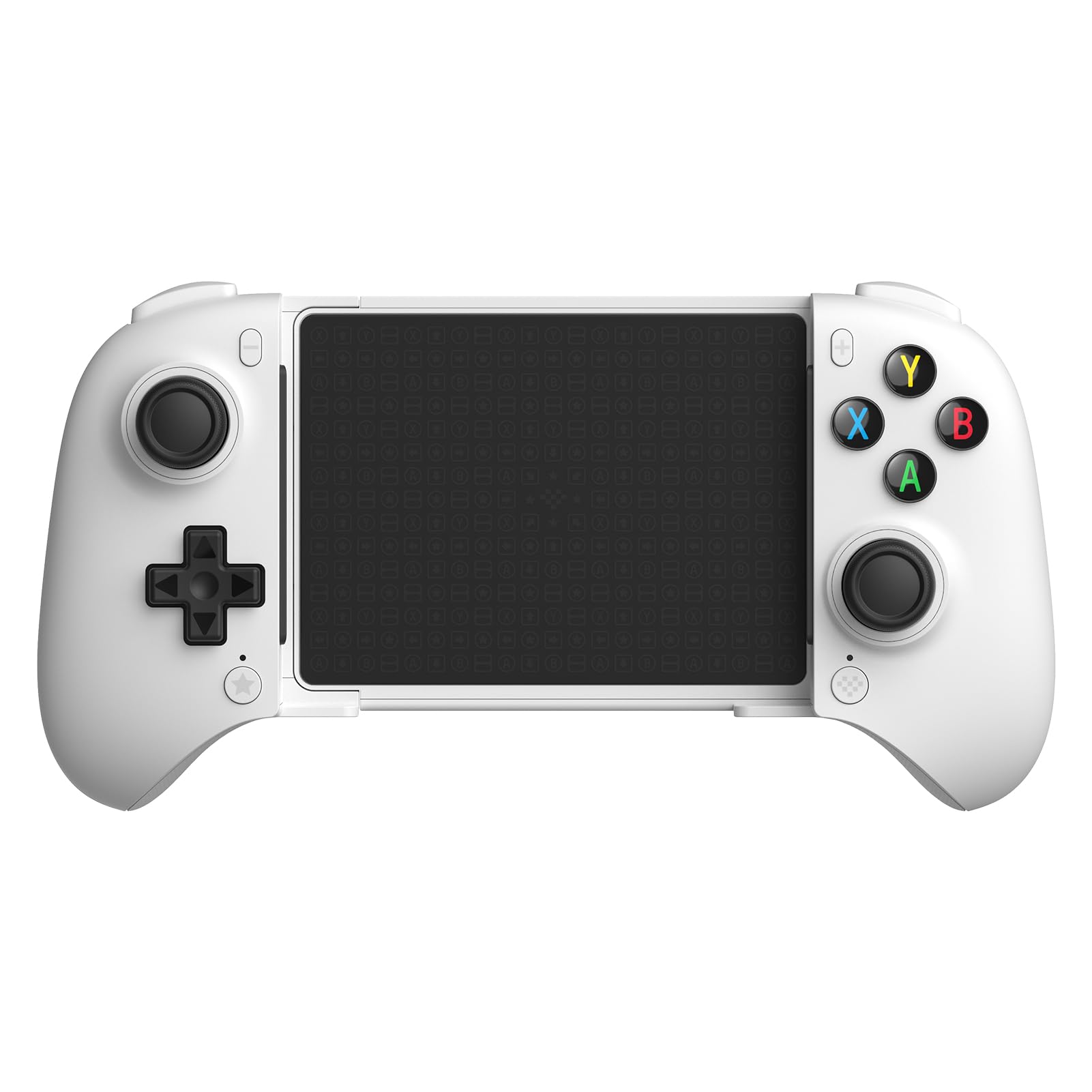 8Bitdo Ultimate Mobile Gaming Controller for Android devices  Bluetooth Mobile Game Controller with Hall Effect Joysticks and Hall Triggers (White)