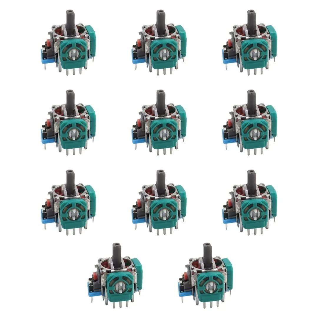 10Pcs Analog Stick Joystick Controller Replacement Part For PS4 PlayStation 4  Blue