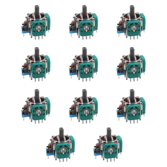 10Pcs Analog Stick Joystick Controller Replacement Part For PS4 PlayStation 4  Blue