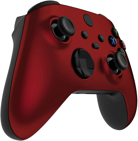 Custom Controllerzz Wireless Xbox Controller - Soft Touch Feel, X/S Red, for Xbox Series X/S & One