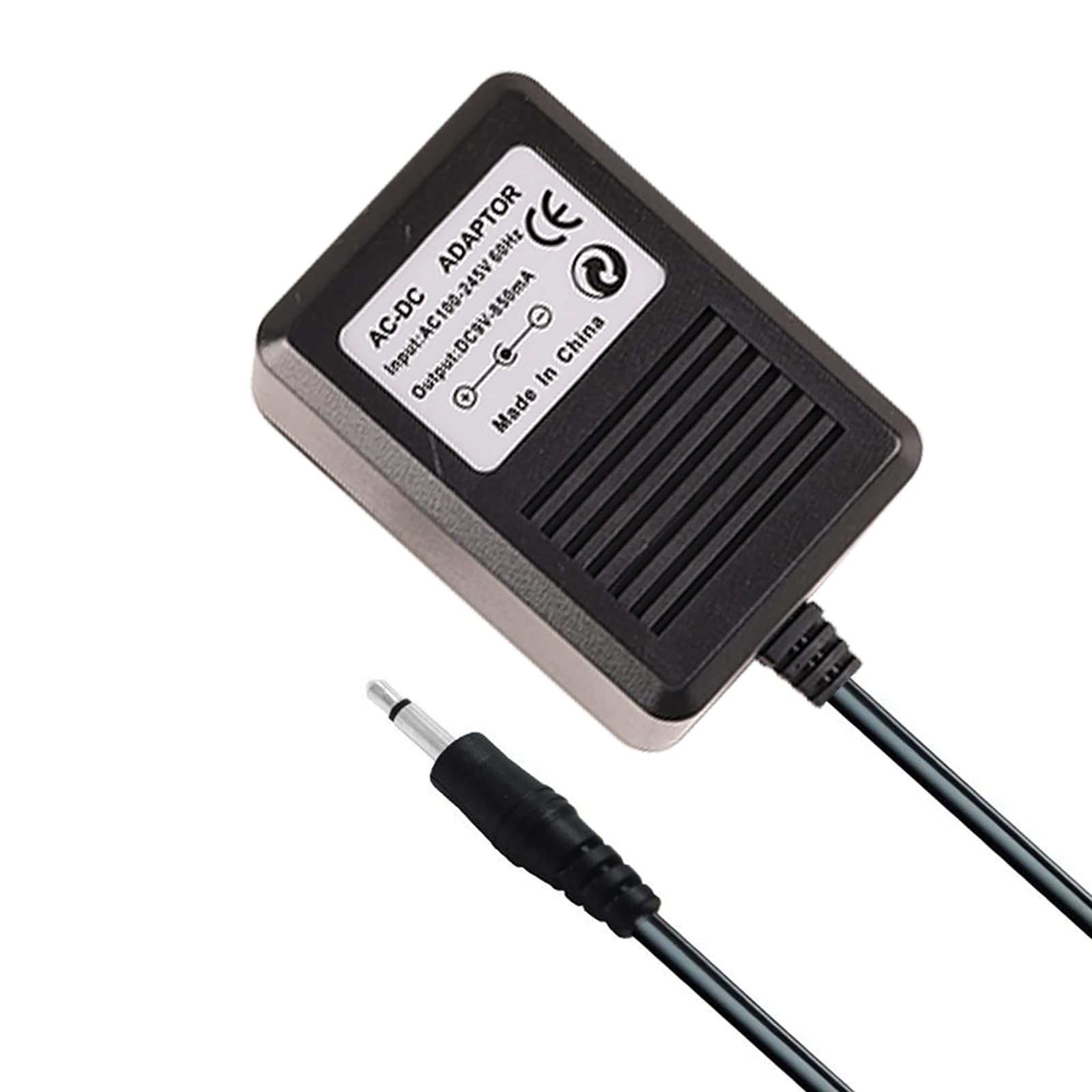Power Supply for Atari 2600  AC Power Cord Adapter Compatible with Atari 2600 System Console 9V/850mA US Plug