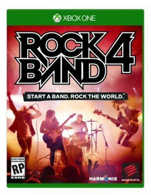 Xbox One Rock Band 4 Game - Xbox One Console Exclusive, Game Only, No Controller