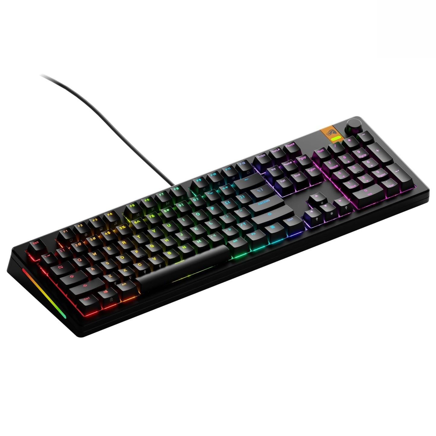 Glorious Gaming - GMMK 3 HE Rapid Trigger Keyboard  Hall Effect  8K Polling Rate  MX Mechanical & Magnetic Switches  Hotswappable 100% Keyboard  Modular Gasket System  Doubleshot PBT keycaps (Black)