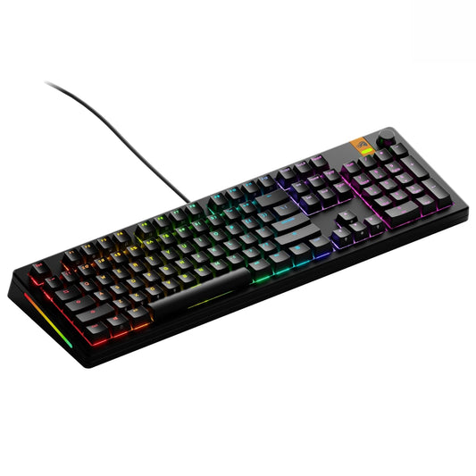 Glorious Gaming - GMMK 3 HE Rapid Trigger Keyboard  Hall Effect  8K Polling Rate  MX Mechanical & Magnetic Switches  Hotswappable 100% Keyboard  Modular Gasket System  Doubleshot PBT keycaps (Black)