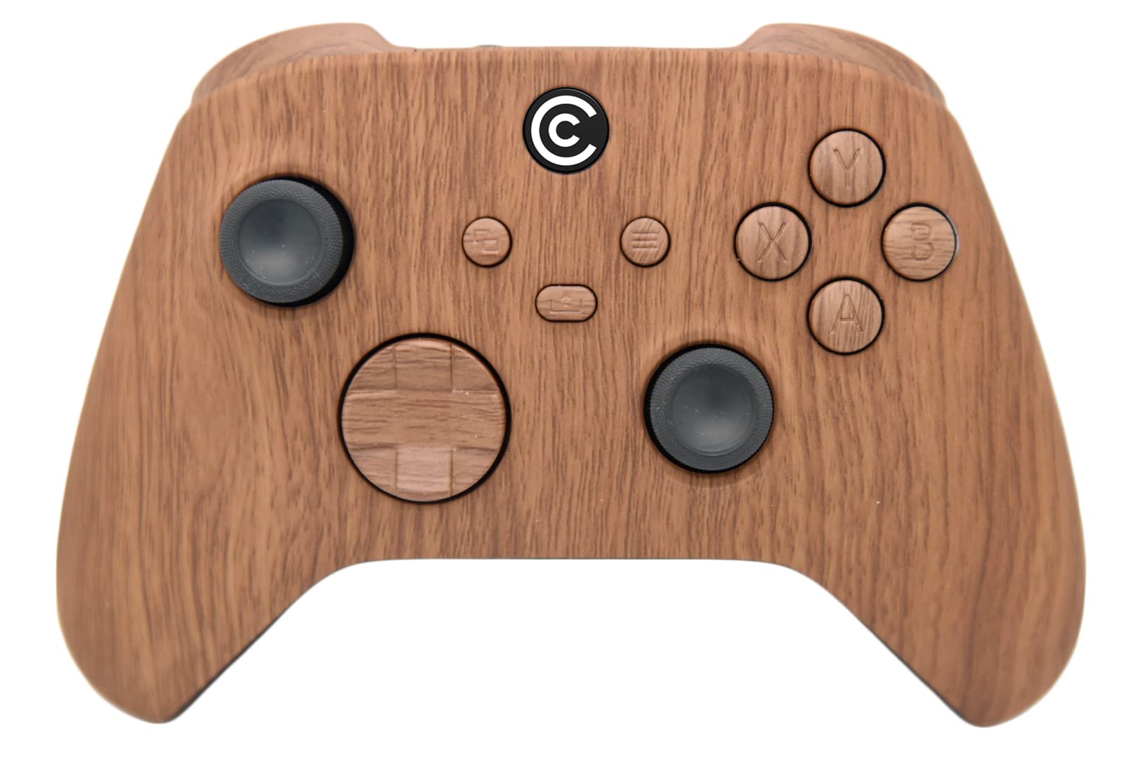 Custom Controllerzz Designer Wireless Controller for Xbox & PC - Wood W/Wood Inserts - Multiple Designs Available