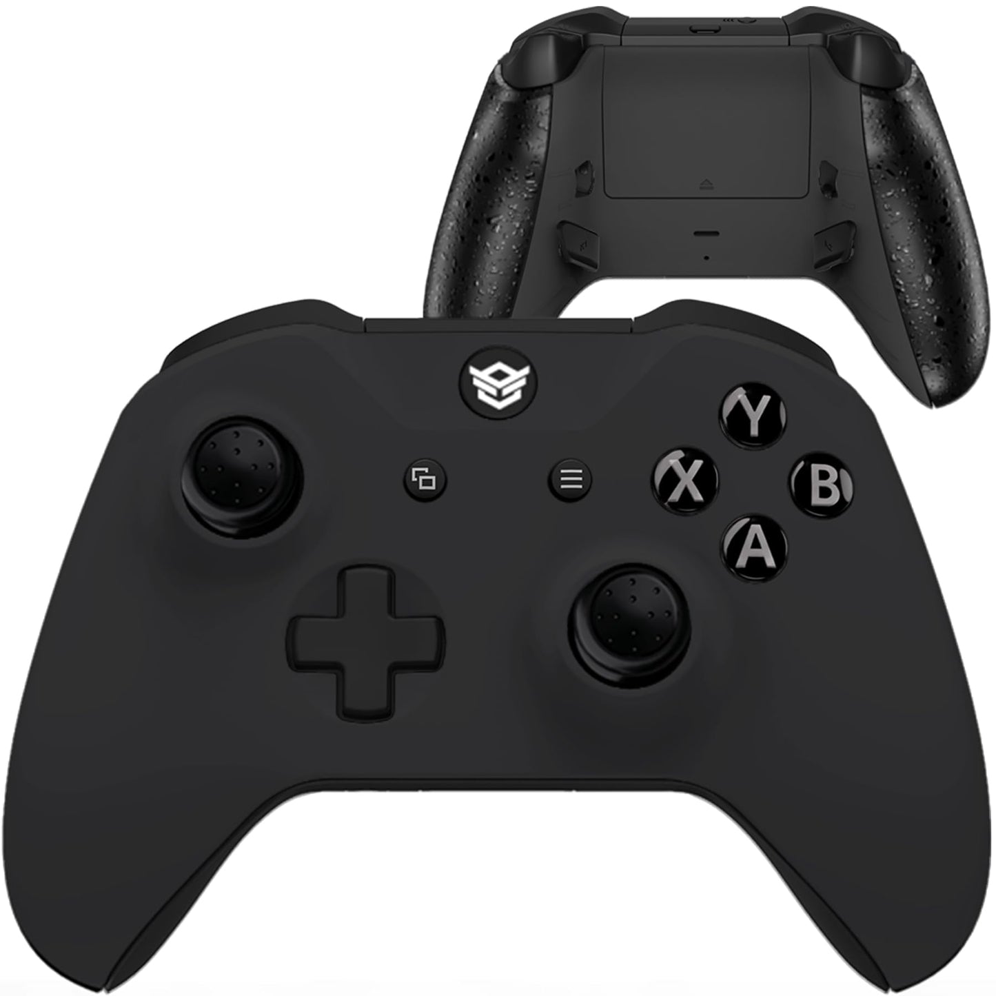 HEXGAMING BLADE Wireless Controller for Xbox Series X & S  for Xbox One  and for Windows 7/8/10-2 Remappable Back Buttons - Triggers Stop - Interchangeable Thumbsticks - Black Labeled Gray