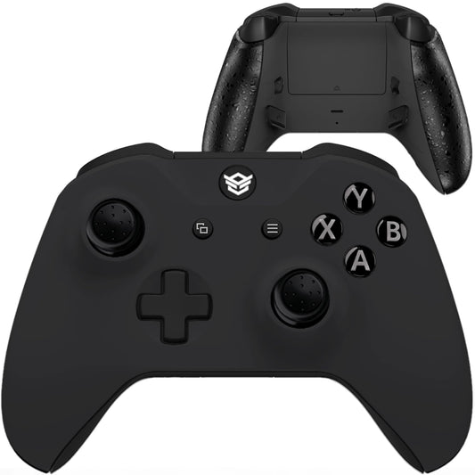HEXGAMING BLADE Wireless Controller for Xbox Series X & S  for Xbox One  and for Windows 7/8/10-2 Remappable Back Buttons - Triggers Stop - Interchangeable Thumbsticks - Black Labeled Gray