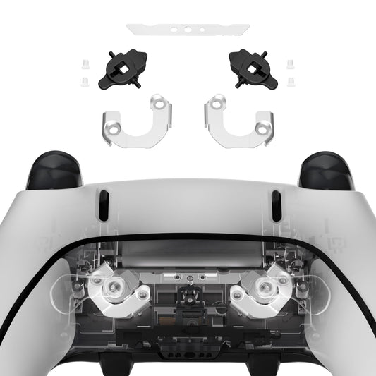 eXtremeRate Back Paddle Replacement Magnetic Module Kit for PS5 Edge Controller  Metal Magnetic Element Repair Parts for PS5 Edge Controller Back Buttons - Without Back Paddles