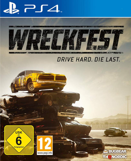 THQ Nordic Wreckfest - PS4 Racing Game, Model 9120080072818, Engaging Multiplayer Action