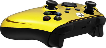 Custom Controllerzz Wireless Controller for Xbox Series X/S & One - Soft Touch Feel, X/S Gold