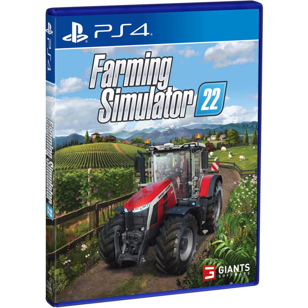 Giants Software Farming Simulator 22 for PS4 - Black, Model 238F7J