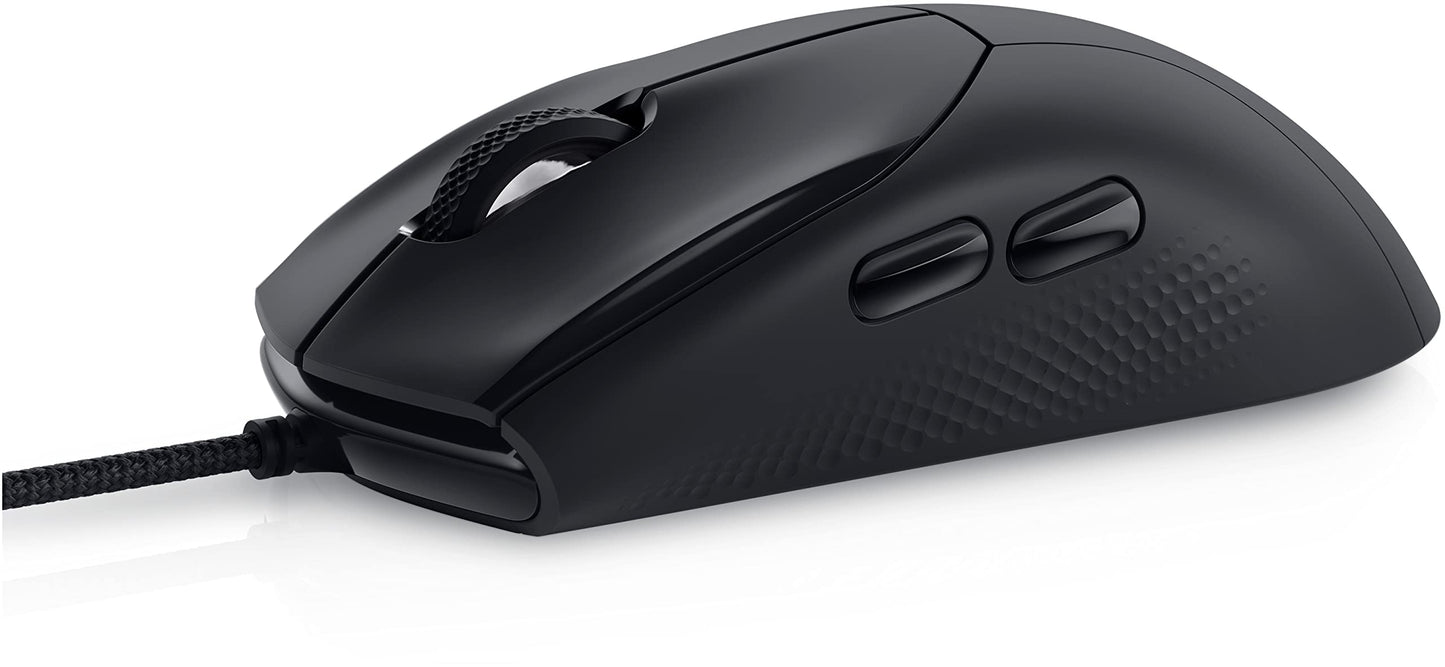 Dell Alienware AW320M Wired Gaming Mouse - Black, High-Precision, Ergonomic Design