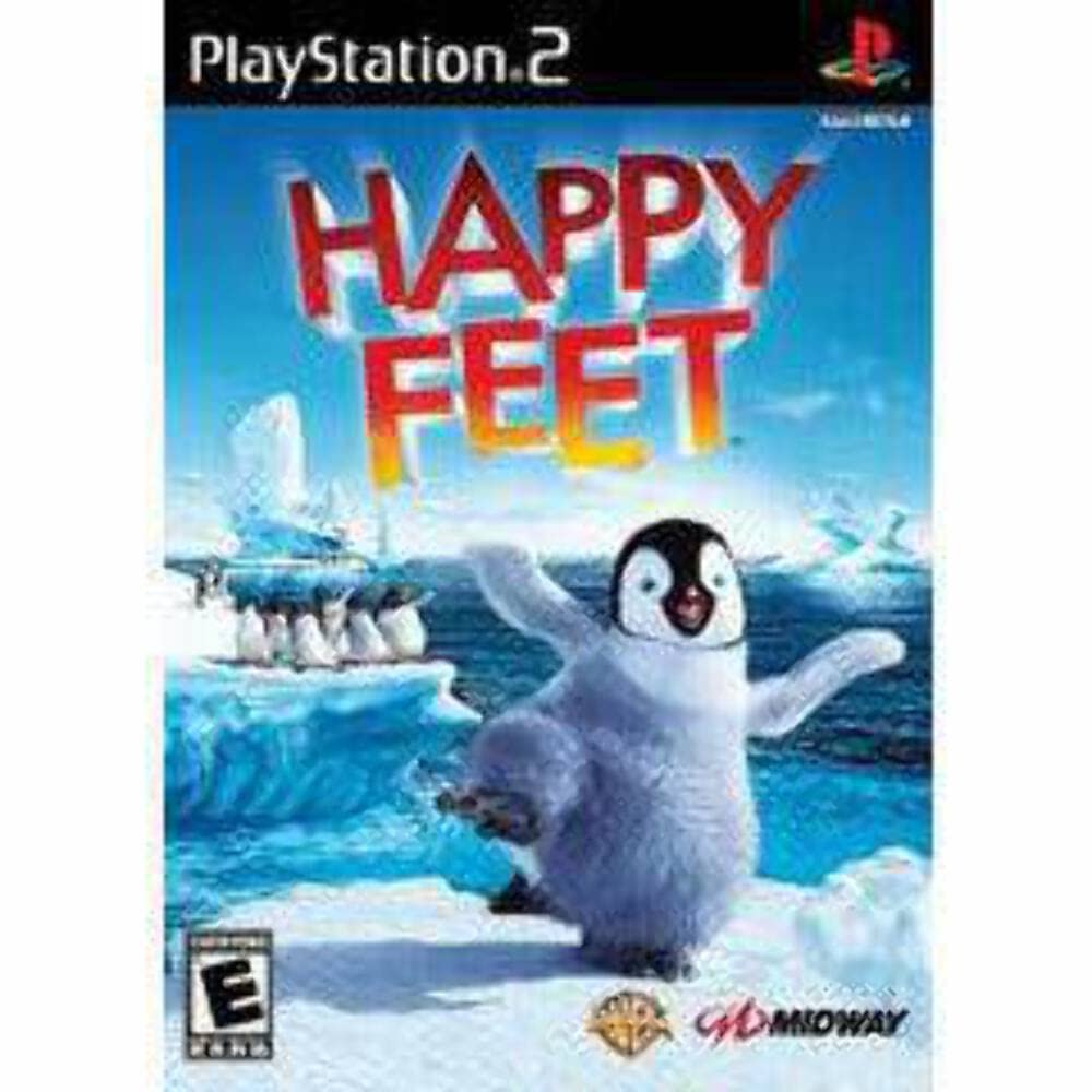 MIDWAY Happy Feet for PlayStation 2 - Model 26939, Fun Gameplay Adventure
