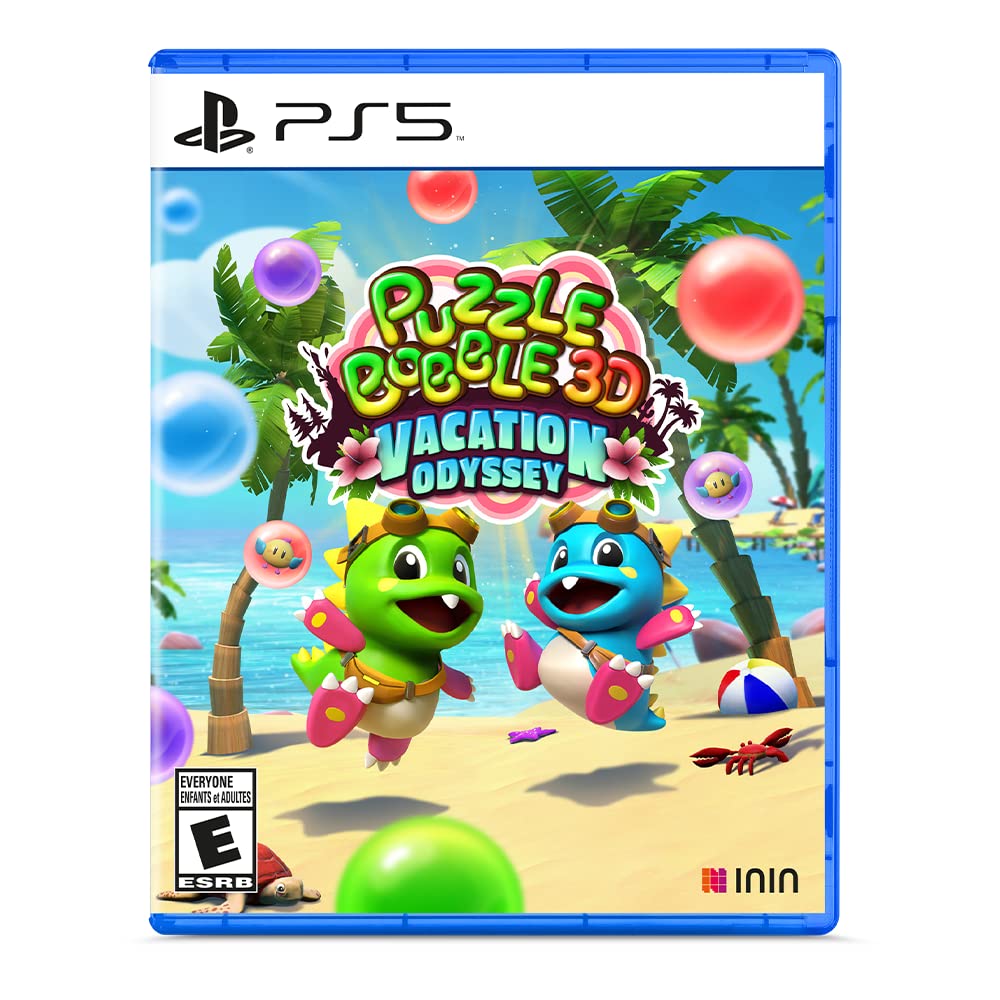 ININ Puzzle Bobble 3D Vacation Odyssey - 100 Pieces - Multicolor - Playstation 5
