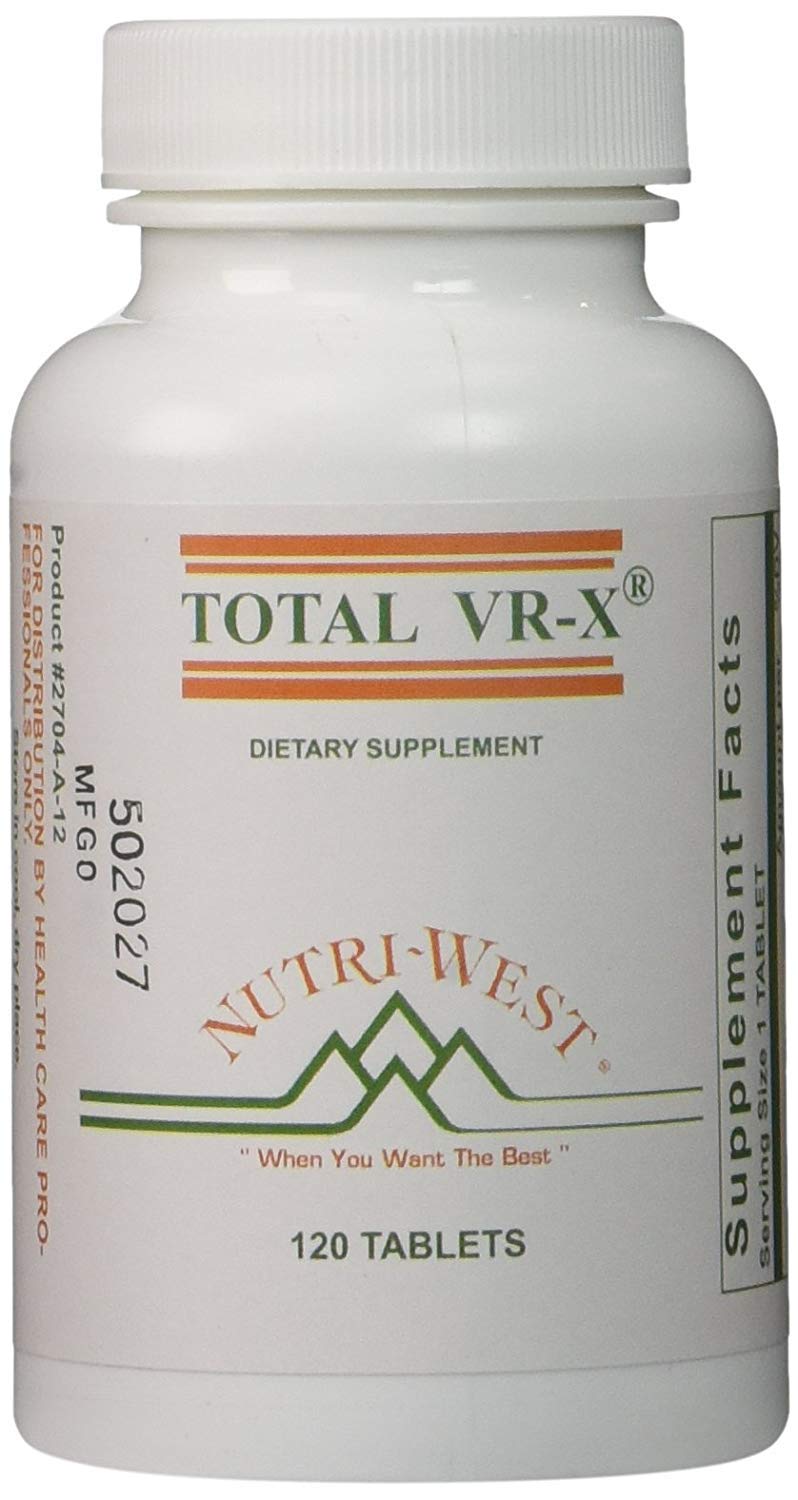 Nutri-West Total VR-X - 120 Count Dietary Supplement - Formerly Total Virx - Model 2704A