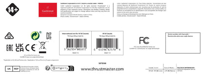 Thrustmaster TM Open Wheel Add-On for Xbox One - Black, Model 4060114