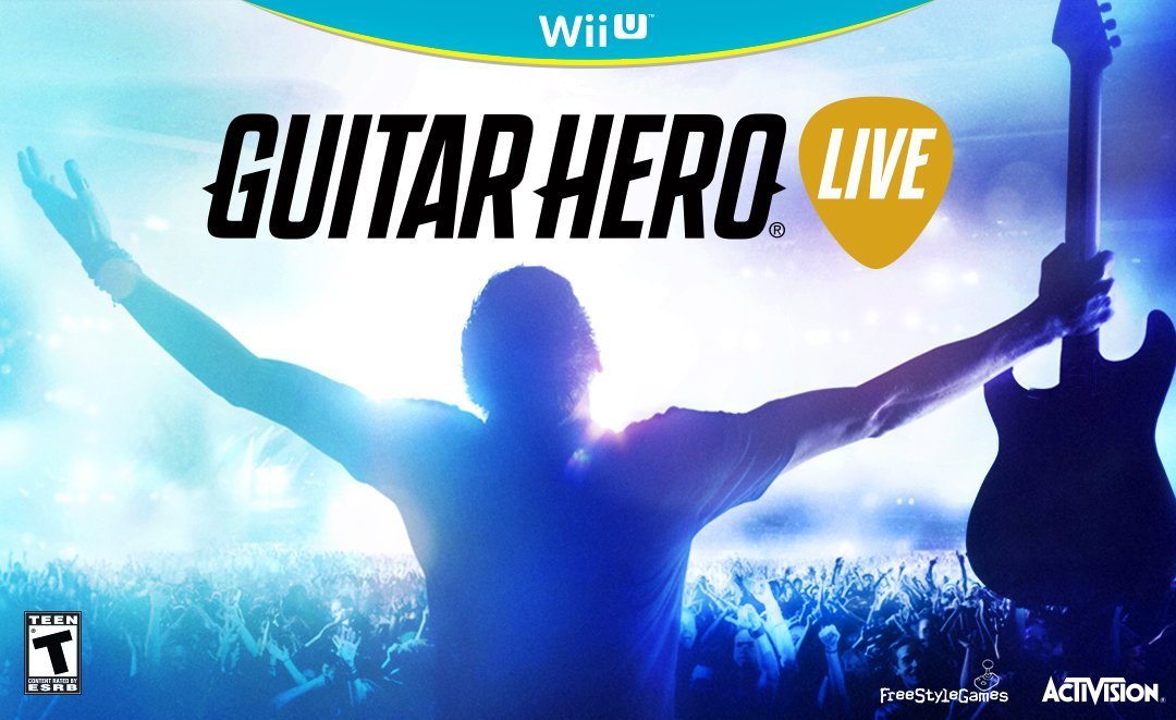 ACTIVISION Guitar Hero Live Game for Wii U - Model 87424, Metal Material