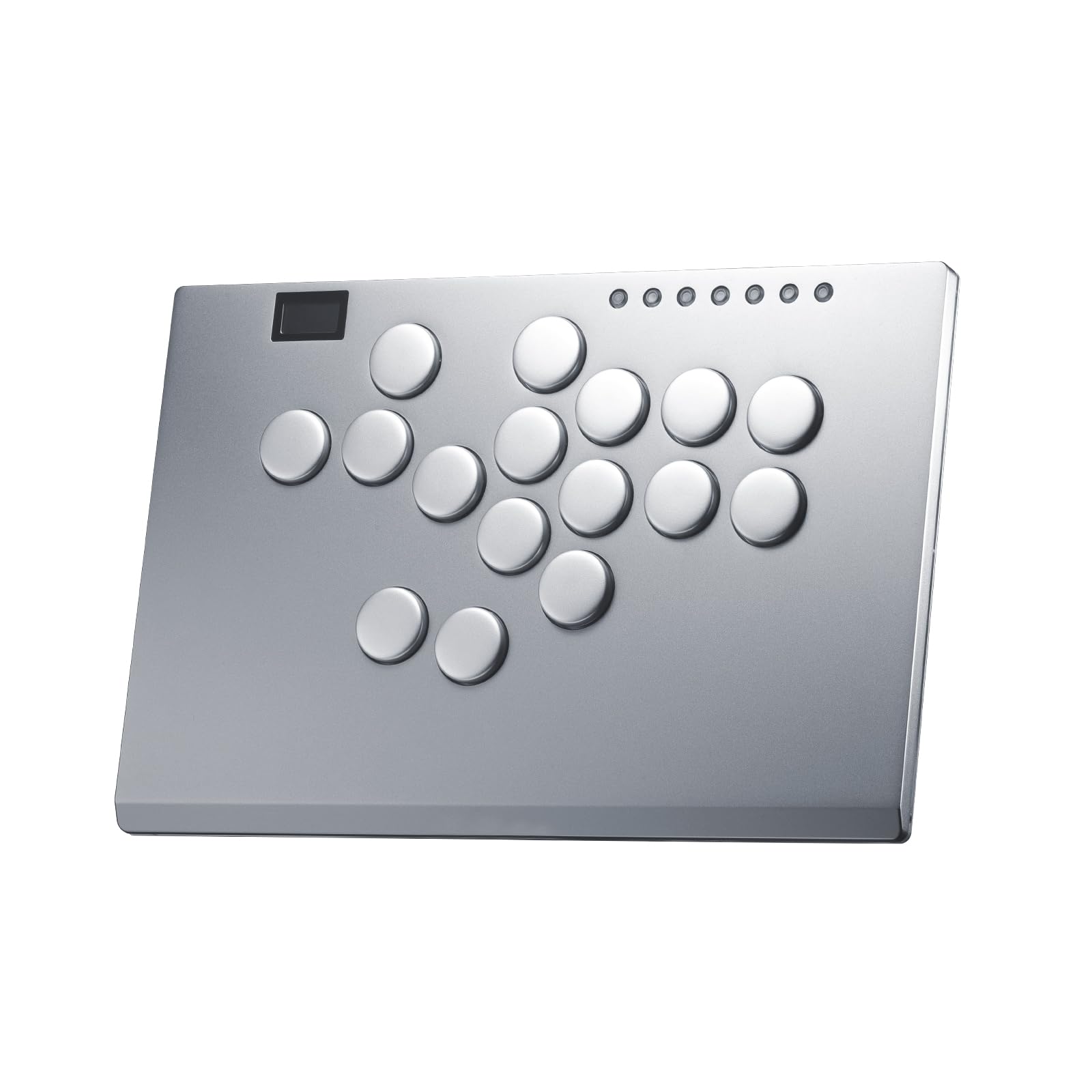 ONEED Haute42 Leverless Arcade Stick for PC/PS3/PS4/Switch - M16 Plus Grey, Low-Profile, Hot Swap & SOCD Support