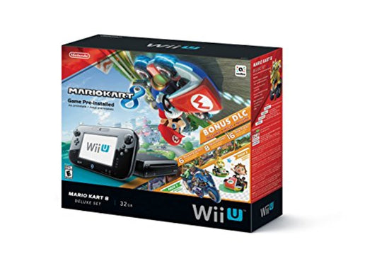 Nintendo Wii U Console - Model WUPSKAGP - Black Color