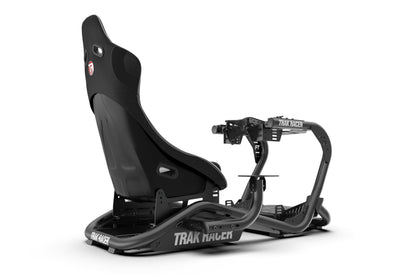 Trak Racer TR8 Pro Racing Simulator - Direct & Belt Drive Compatible, Adjustable Wheel Mount, Black TR8 Pro