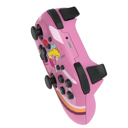 HORI Wireless HORIPAD Pro Controller for Nintendo Switch - Pink, Model NSW-360U, Officially Licensed