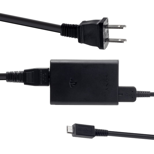 CHENLAN Charger Adapter Set for PS Vita 2000 - AC Adapter with Cable, Black, Model CH-PSV-Adapter