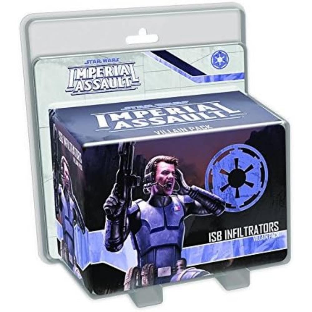 Star Wars Imperial Assault Board Game ISB Infiltrators VILLAIN PACK - Epic Sci-Fi Miniatures Strategy Game for Kids and Adults, 