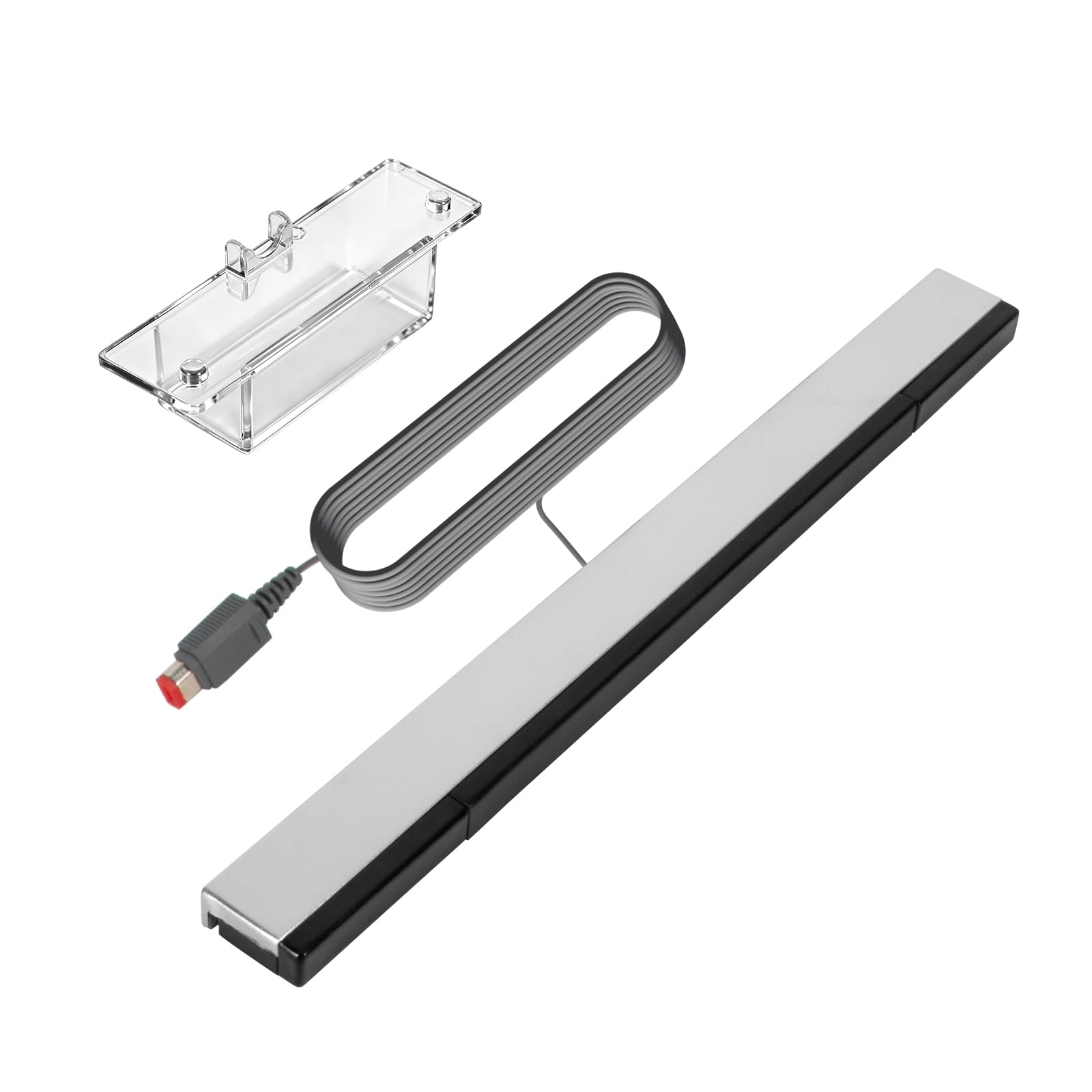 Motion Sensor Bar for Wii - Wired USB Sensor Bar Replacement for Nintendo Wii and Wii U Console - Game Accessories for Wii  Wii U
