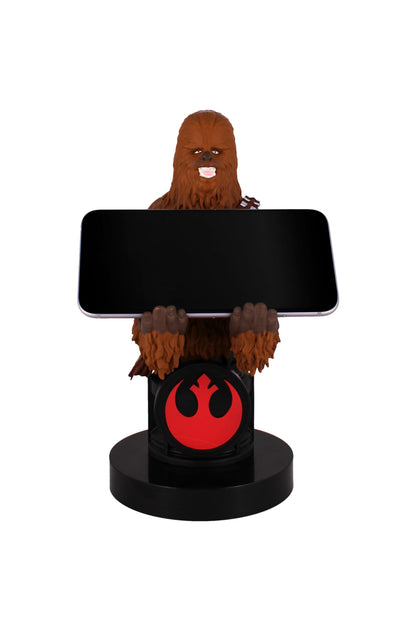 Exquisite Gaming Cable Guy: Star Wars Chewbacca Phone/Controller Holder - Multi Color, Model CGCRSW300146
