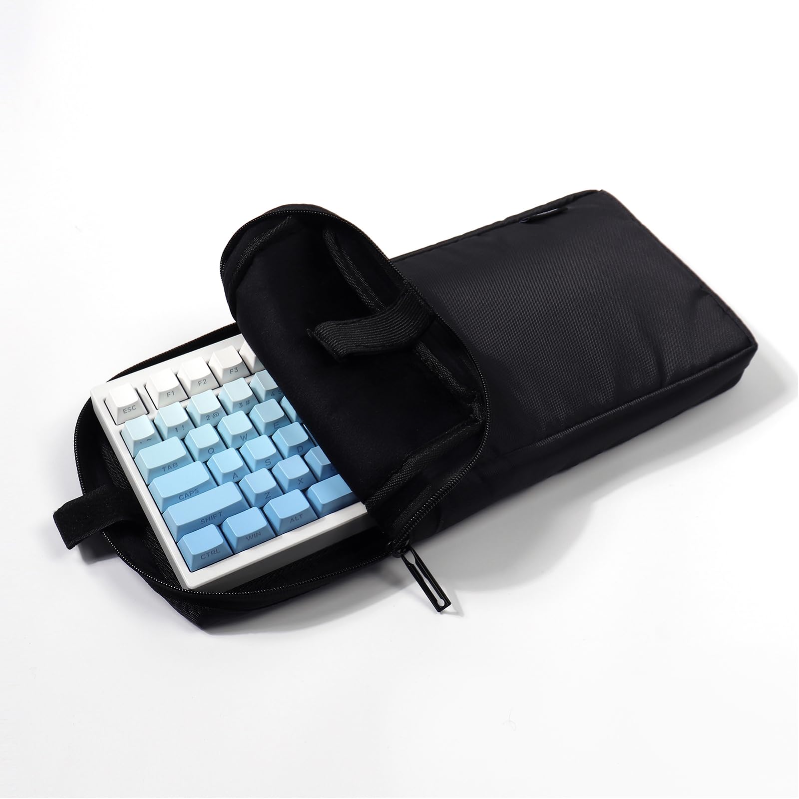 Sumgsn 75% Mechanical Keyboard Case - Waterproof, Shockproof, Medium Size, Black