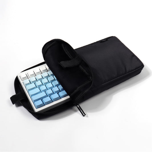 Sumgsn 75% Mechanical Keyboard Case - Waterproof, Shockproof, Medium Size, Black