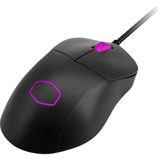 Cooler Master MM730 Wire Gaming Mouse Black, Adjustable 16,000 DPI, Palm|Claw Grip, PixArt Optical Sensor, Ultraweave Cable, PTF