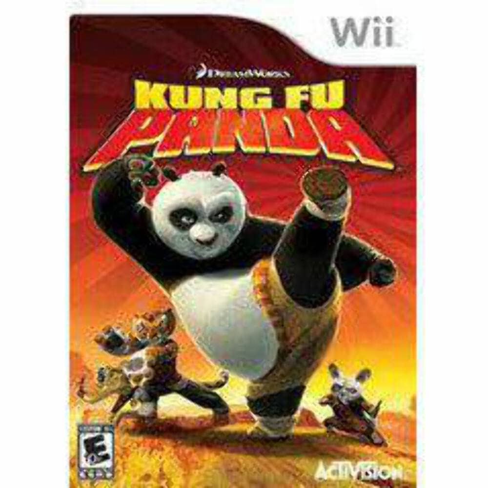 ACTIVISION Kung Fu Panda - Nintendo Wii Game, Model 83343, Action Adventure