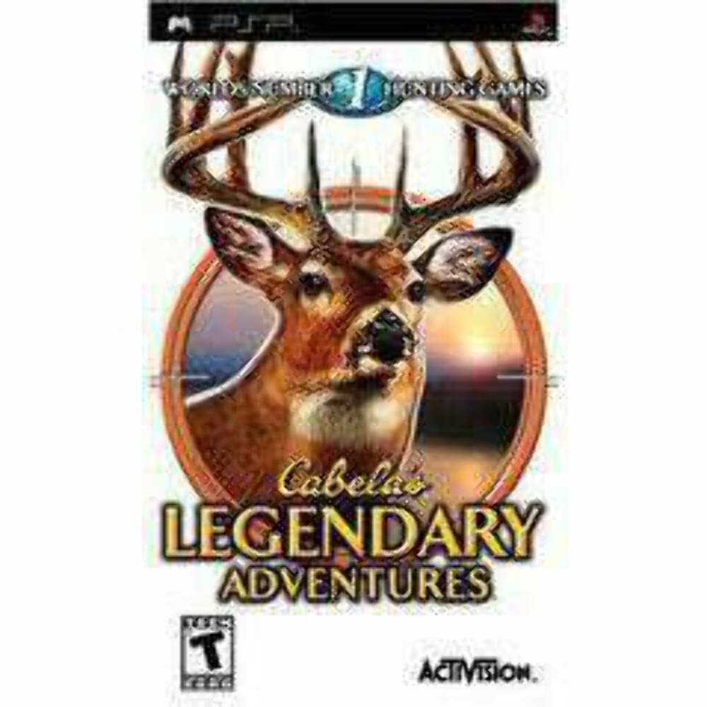 Cabelas Legendary Adventures - Sony PSP Game, Model 047875756618, by ACTIVISION