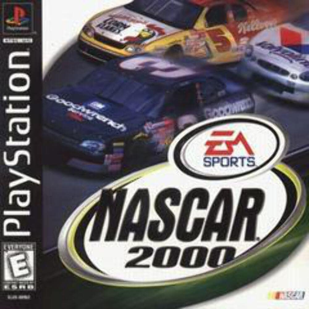 Electronic Arts NASCAR 2000 Video Game for PlayStation - Sega Genesis Model