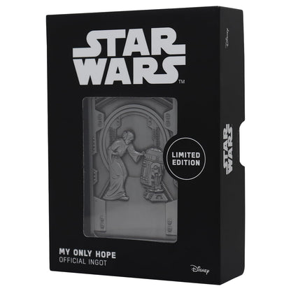 Fanattik Star Wars Limited Edition Ingot - My Only Hope - Black - Model 201476