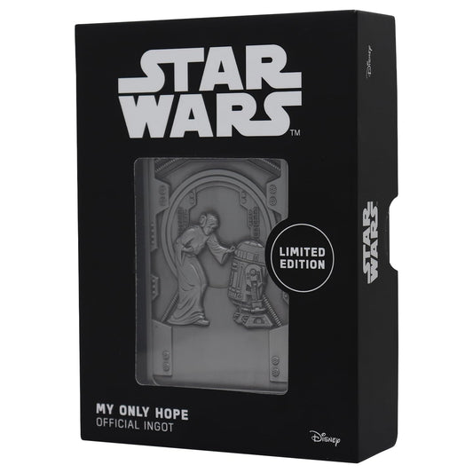 Fanattik Star Wars Limited Edition Ingot - My Only Hope - Black - Model 201476