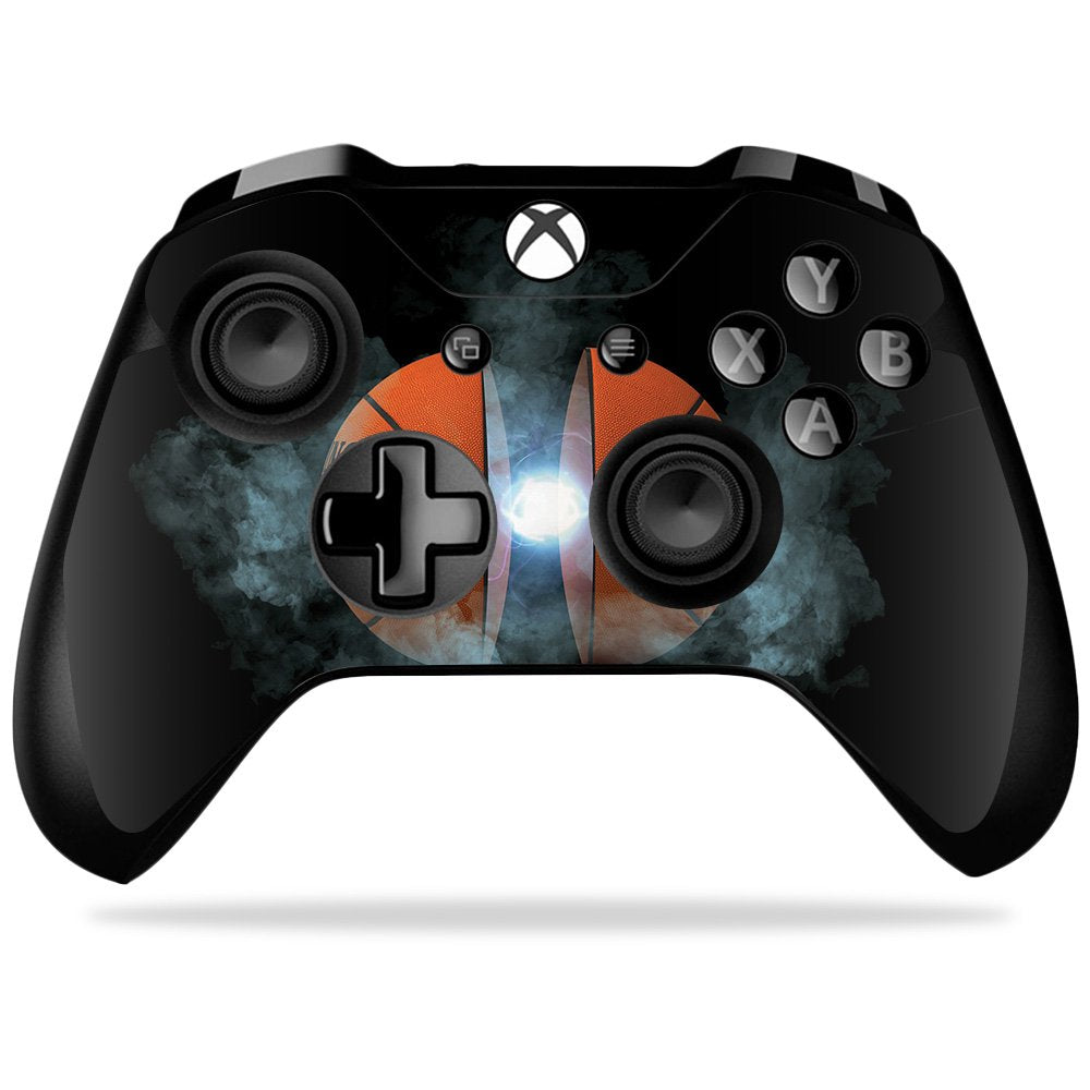 MIGHTY SKINS Xbox One X Controller Skin - Basketball Orb | Durable Vinyl Decal Wrap, Easy to Apply & Remove, Made in USA