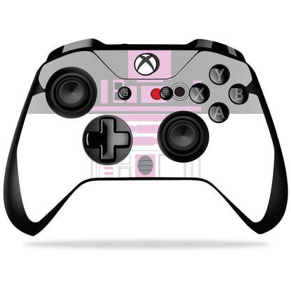 MIGHTY SKINS Xbox One X Controller Skin - Pink Cyber Bot, Durable Vinyl Decal, Easy Apply/Remove, Made in USA
